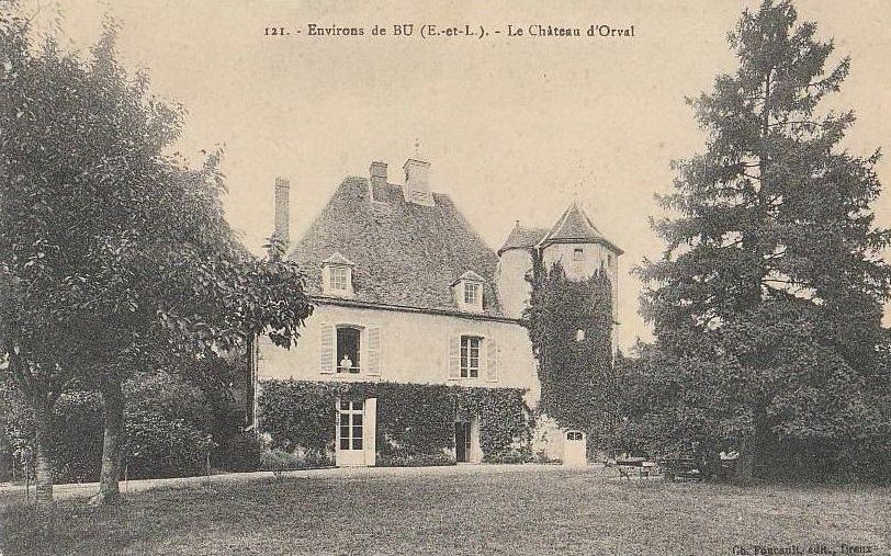 Le château d'Orval à Bû. A 9 kilomètres de Houdan.
