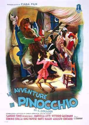 Risultati immagini per pinocchio 1947