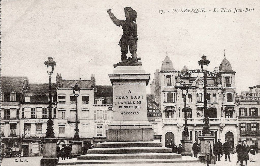 La statue rénovée de Jean Bart - Dunkerque-2015