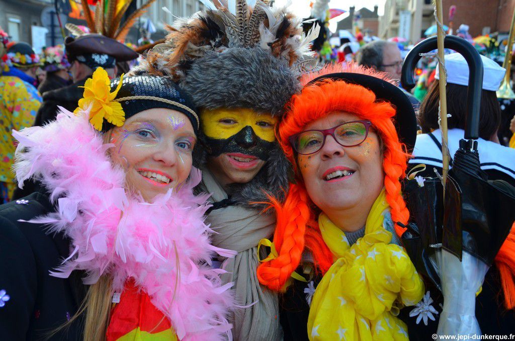 Portraits de Carnavaleux-Carnaval de Dunkerque 2016 .