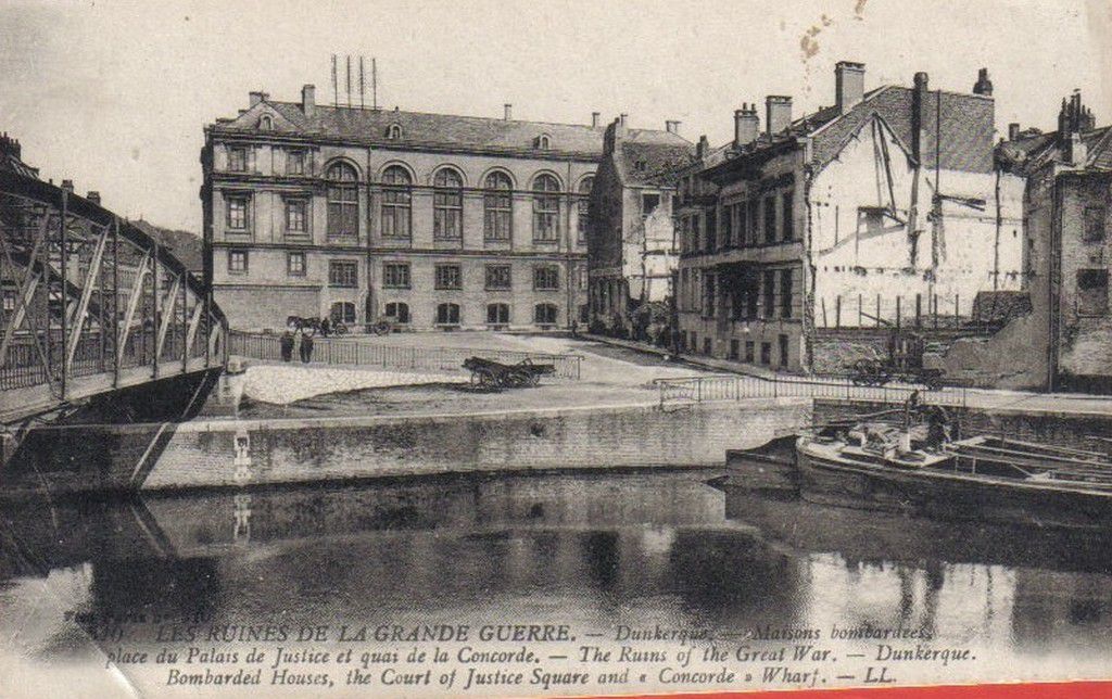 (02) Dunkerque 1914/18 Cartes postales anciennes de DUNKERQUE . 