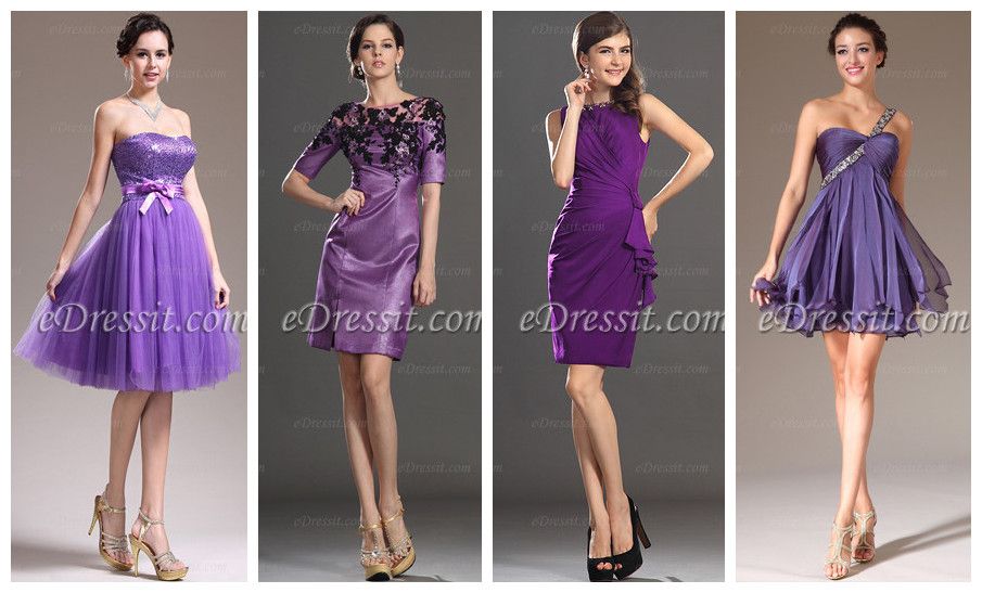 Comment choisir la robe pour un mariage? Collection Robe de Cocktail  Violette! - Addicted in Fashion