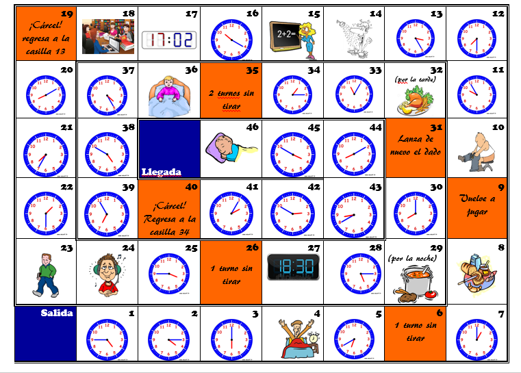 JUEGOS DE LAS HORAS juegos de las horas: