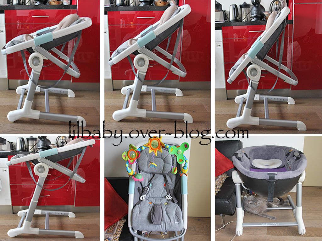 Chaise haute / transat keyo de Bebe confort 