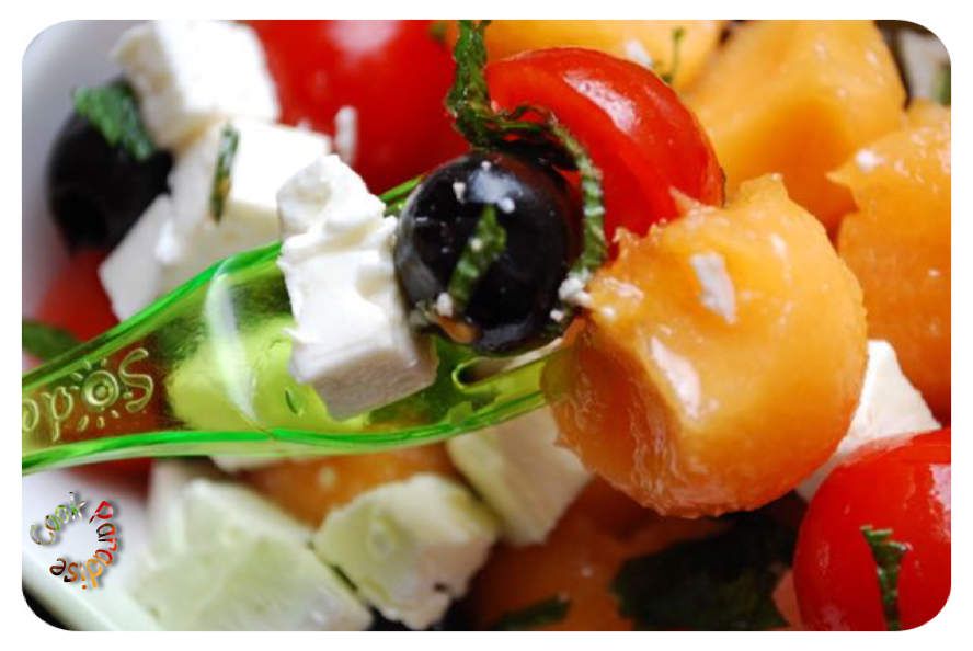 Salade Grecque fruitée (nouvelle version)