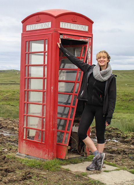 Sur l'île de Skye, on trouve des cabines téléphoniques hors d'usage en plein milieu de...rien!