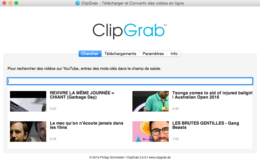 TÉLÉCHARGER CLIPGRAB GRATUIT CLIPGRAB GRATUIT TÉLÉCHARGER