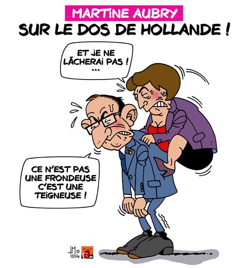 Martine Aubry la nouvelle frondeuse