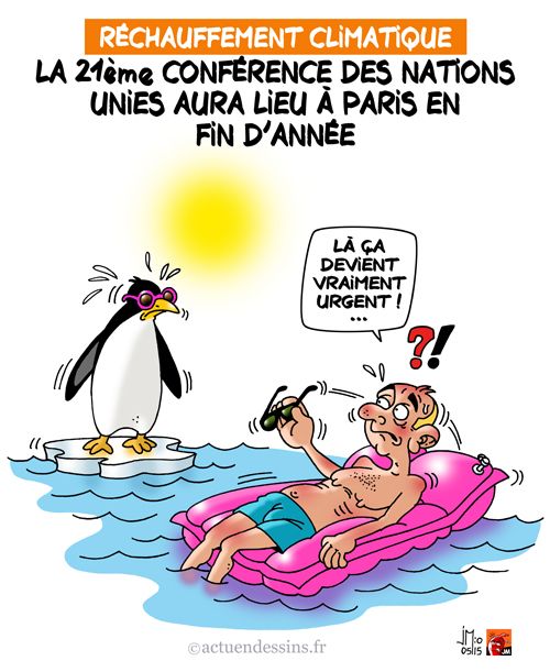 "Cop21" : réchauffement climatique