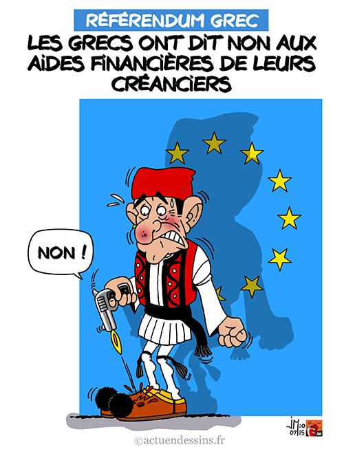 Référendum grec : ils ont dit NON !