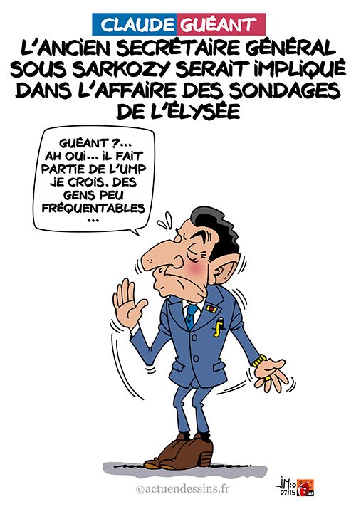 Sondages de l’Elysée : Claude Guéant impliqué ?