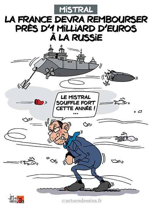 Mistral : la France doit rembourser la Russie