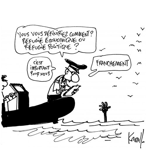 Les migrants (par Kroll)
