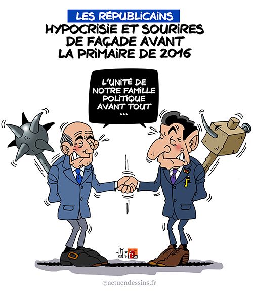 Les Républicains : unité de façade entre Juppé et Sarkozy