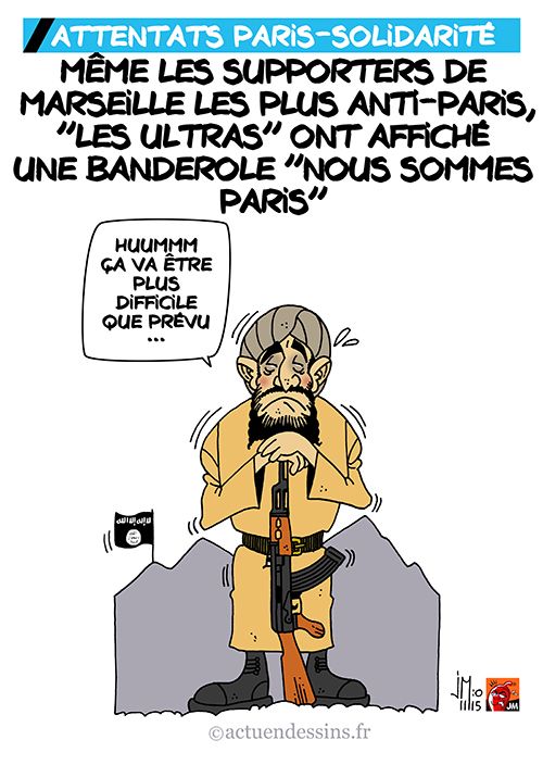 Attentats de Paris : solidarité