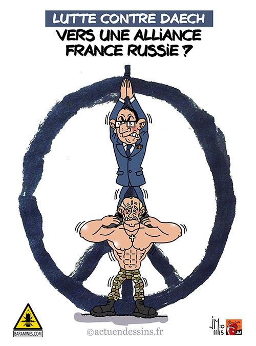 Syrie : alliance France Russie contre Daech ?