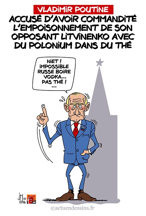 Poutine assassin de l’opposant Litvinenko ?