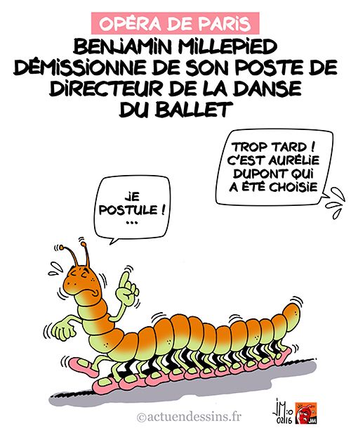 Opéra de Paris : démission de Benjamin Millepied !