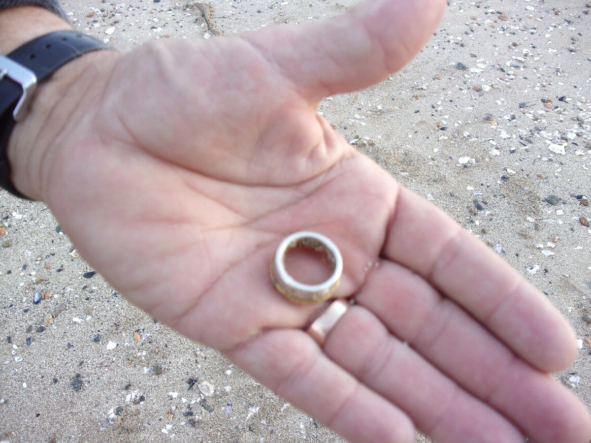 detection plage bague or detection plage bague or