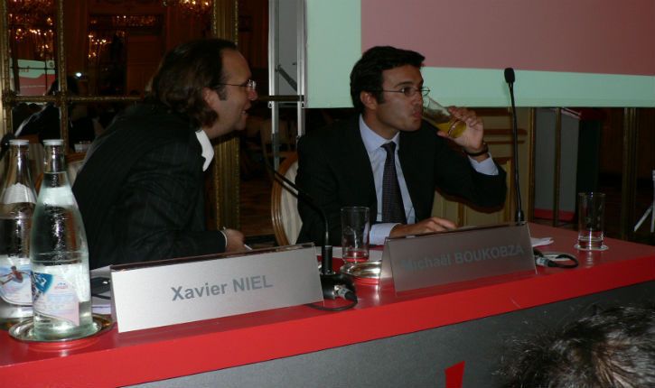 Michel Boukobsa et Xavier Niel