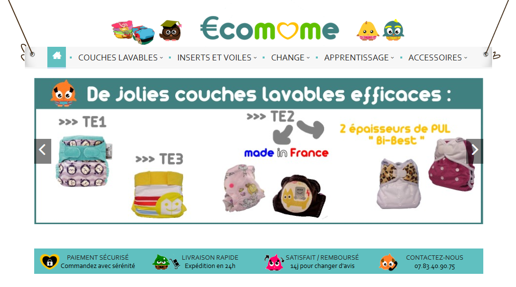 Test] Papa Online ! a testé pour vous... la couche lavable GladBaby (avec  Ecomome.fr) - Papa Online !