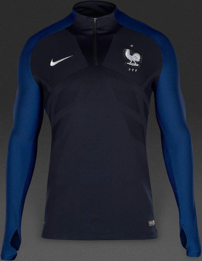 FRANCE : GAMME TRAINING PRESENTATION EURO 2016 - www.maillotfoot2010.com