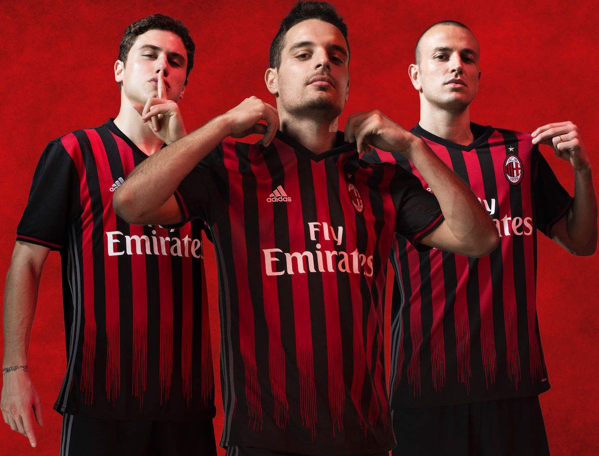 Maillot Domicile AC Milan 2017 Maillot Domicile AC Milan 2017