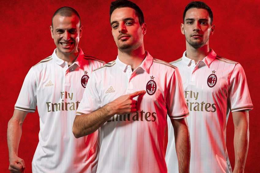 Maillot Extérieur AC Milan 2017 Maillot Extérieur AC Milan 2017