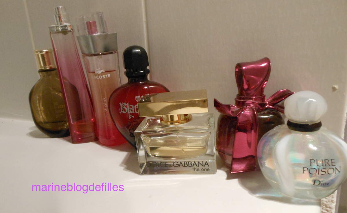 Ma collection de Parfums - Mon blog Mode, Beauté et Nouveautés