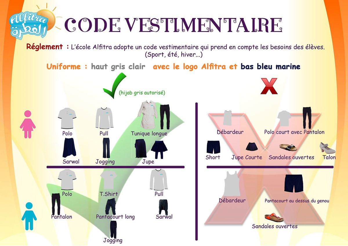 code vestimentaire ...