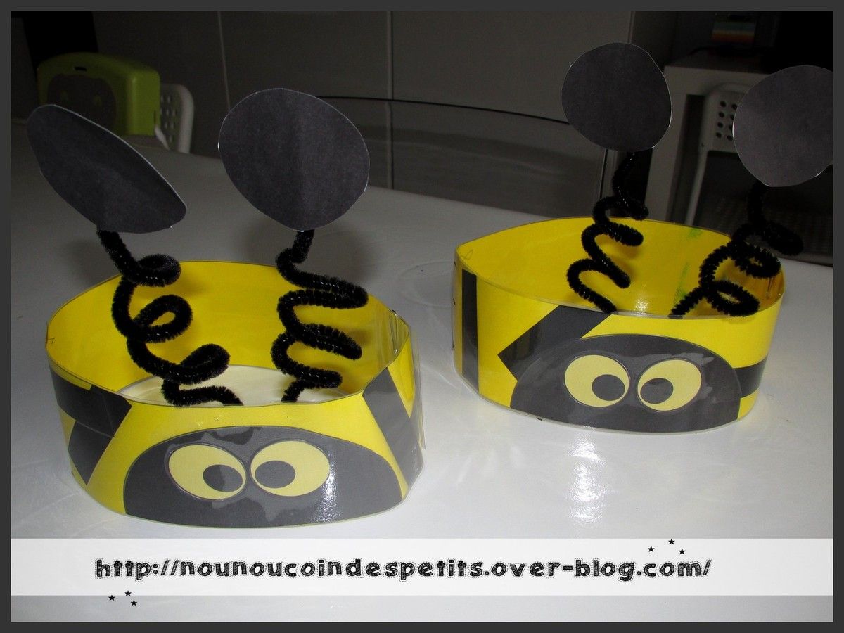 Printemps .. " chapeau abeille bizzz!! " - Le blog de nounoucoindespetits