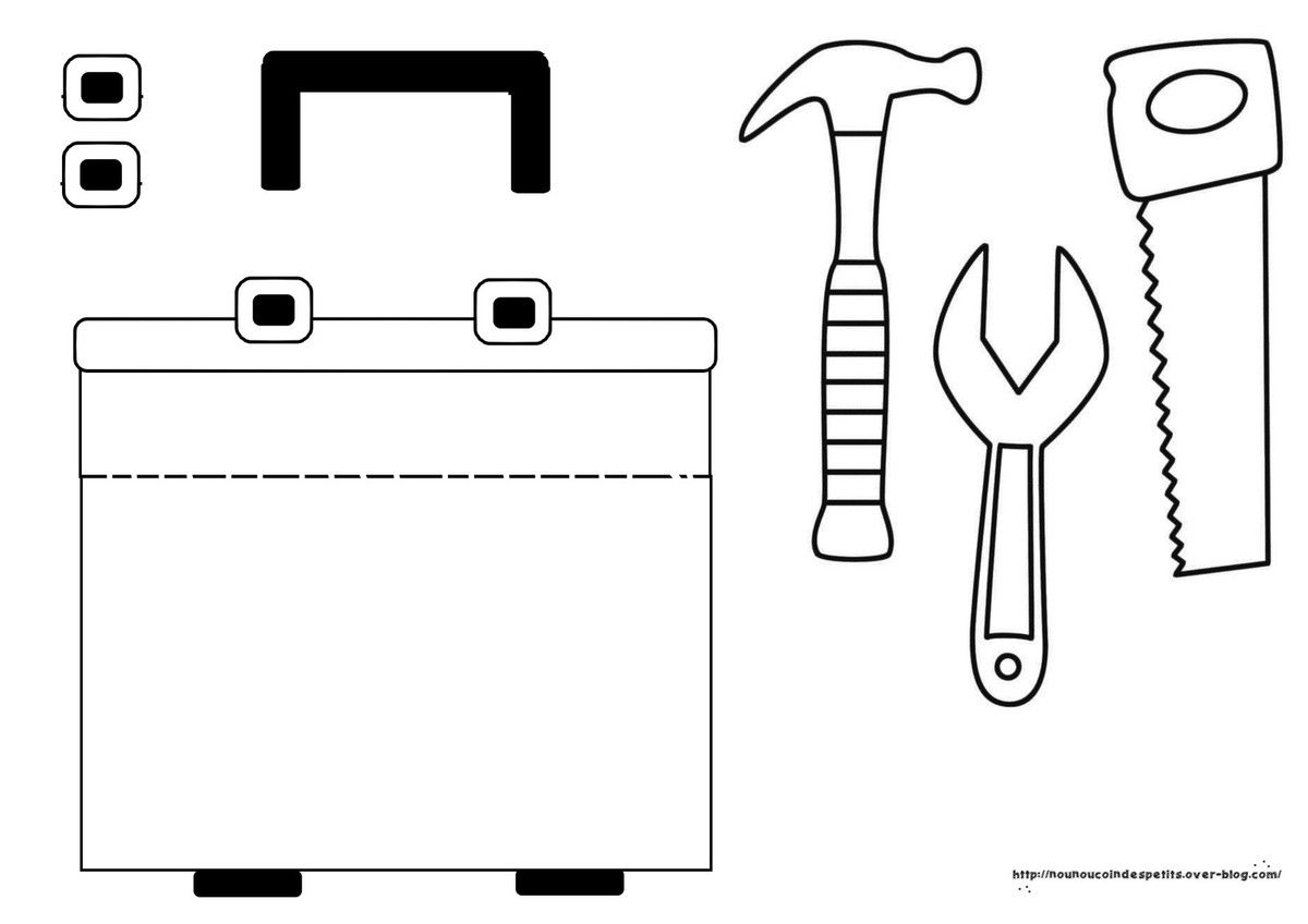 Dans la boite a outils de papa il y a .. - Le blog de nounoucoindespetits