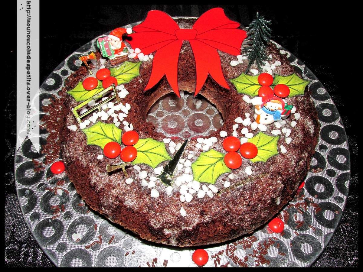 .. Gâteau couronne goûter de Noel .. Le blog de nounoucoindespetits