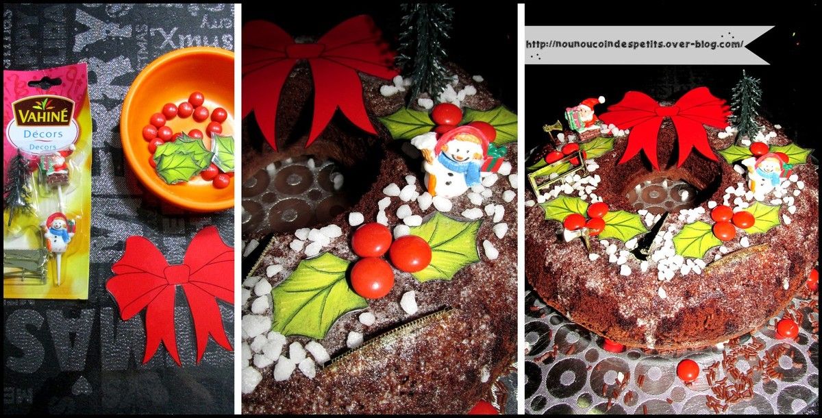 .. Gâteau couronne goûter de Noel .. Le blog de nounoucoindespetits