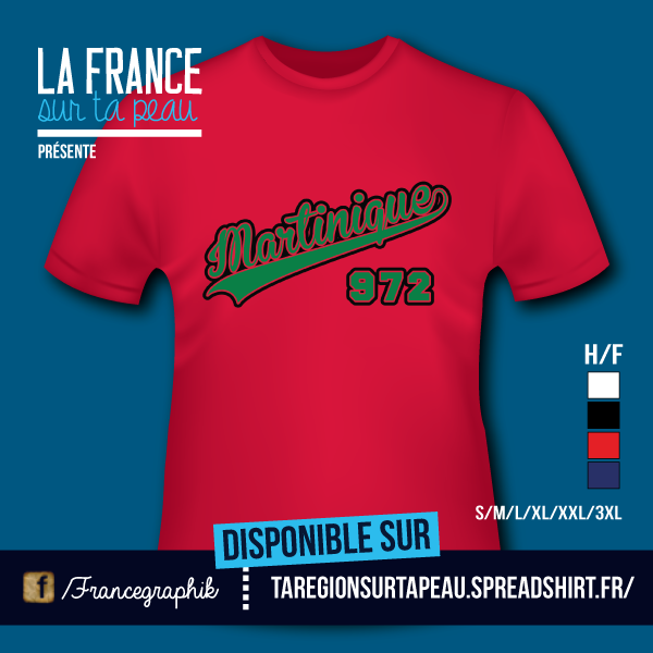 Martinique - 972 Style - disponible en T-shirt, débardeur, sweatshirt, casquette, mug, tasse, sac, bag, badge, body, etc...