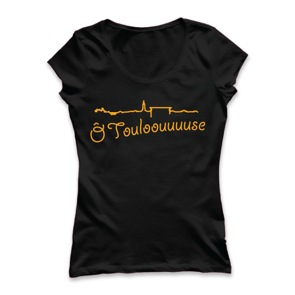 Ô Toulouse - disponible en T-shirt, débardeur, sweatshirt, casquette, mug, tasse, sac, bag, badge, body, etc...