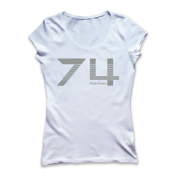 T-shirt - Rhône-Alpes - Haute-Savoie - Département - 74 - disponible en T-shirt, débardeur, sweatshirt, casquette, mug, tasse, sac, bag, badge, body,