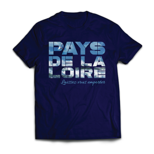 T-shirt: France - Pays de la Loire - Pays de la Loire - Photo - disponible en T-shirt, débardeur, sweatshirt, casquette, mug, tasse, sac, bag, badge, body, etc...