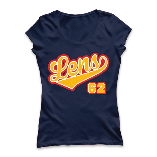 T-shirt: Nord-Pas-de-Calais - Lens - Ville - 62 - disponible en T-shirt H/F, débardeur, sweatshirt, casquette, mug, tasse, sac, bag, badge, body, etc...