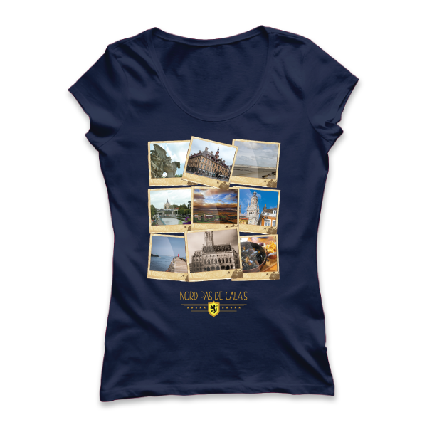 Nord-pas-de-Calais - Polaroïds - disponible en T-shirt H/F, débardeur, sweatshirt, casquette, mug, tasse, sac, bag, badge, body, etc...