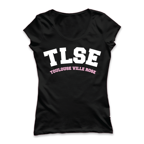 T-shirt: France - Midi-Pyrénées - TLSE - Ville Rose - disponible en T-shirt, débardeur, sweatshirt, casquette, mug, tasse, sac, bag, badge, body, etc...