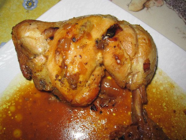 Cuisses de poulet à l'indienne à la cocotte minute - LA CUISINE AU VILLAGE