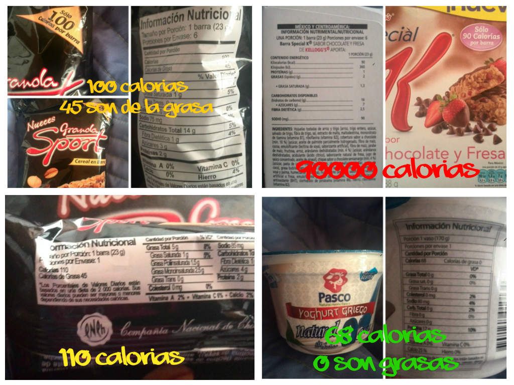 Buscar siempre la mejor opción en los supermercados, comparen marcas y productos y al final escojan lo mejor para su organismo!