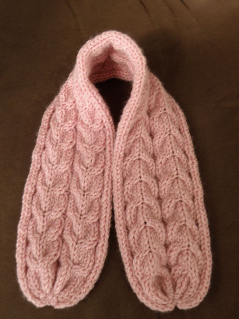 tricoter une echarpe bebe