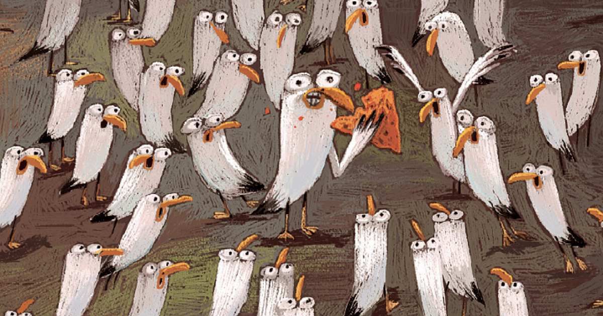 ♥ La mouette aux croustilles Le Divan Jeunesse