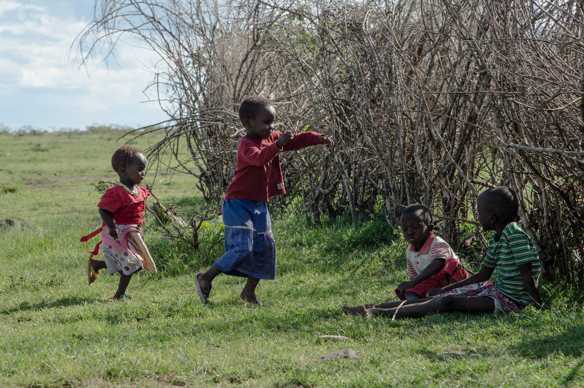 visite au village Masai