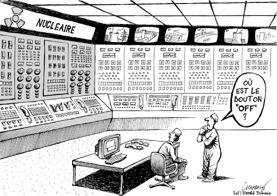 Le dessin satirique du jour, toujours le nucléaire...