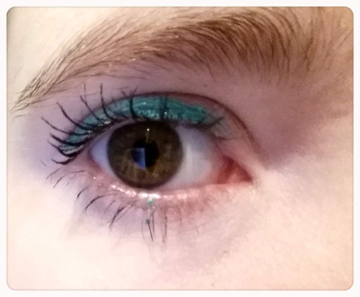 Eyeliner vert métallisé Hema Grain de folie
