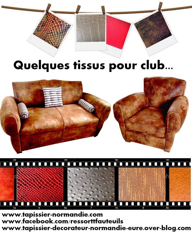 Vente de tissus pour clubs et autres fauteuils, chaises, rideaux ... Vente de tissus pour clubs et autres fauteuils, chaises, rideaux ...