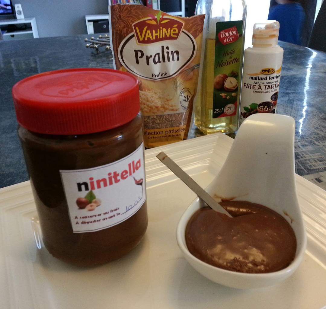 Pâte à tartiner maison type "NUTELLA"